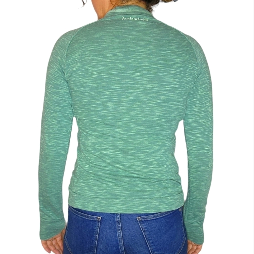 Avalanche Pullover Quarter Snap Button Sweater Me… - image 3